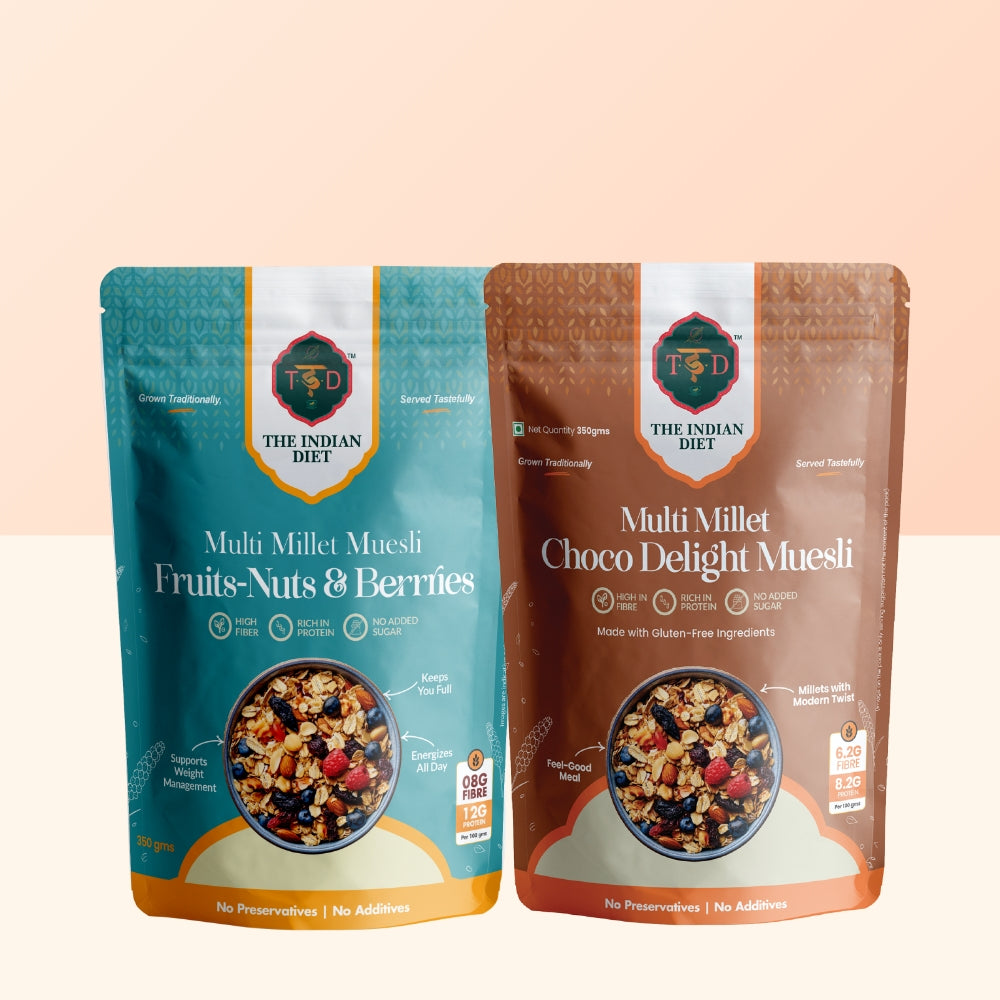 High-Protein Millet Muesli Combo